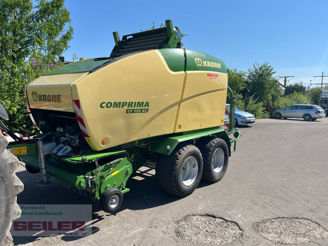 Krone Comprima CF 155 XC - Rundbalspress: bild 1 Krone Comprima CF 155 XC - Rundbalspress: bild 1