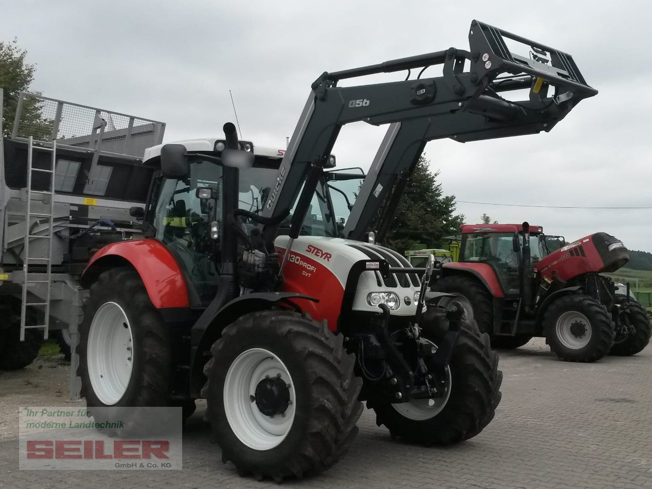 Steyr Profi 4130 CVT + Frontlader Q56 - Traktor: bild 2 Steyr Profi 4130 CVT + Frontlader Q56 - Traktor: bild 2
