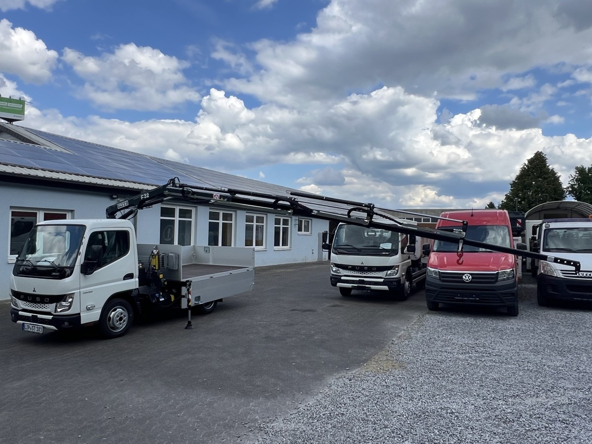 FUSO 3S15 Alu Pritsche 2.80m Ladekran Bohrgerät - Transportbil med flak: bild 5 FUSO 3S15 Alu Pritsche 2.80m Ladekran Bohrgerät - Transportbil med flak: bild 5