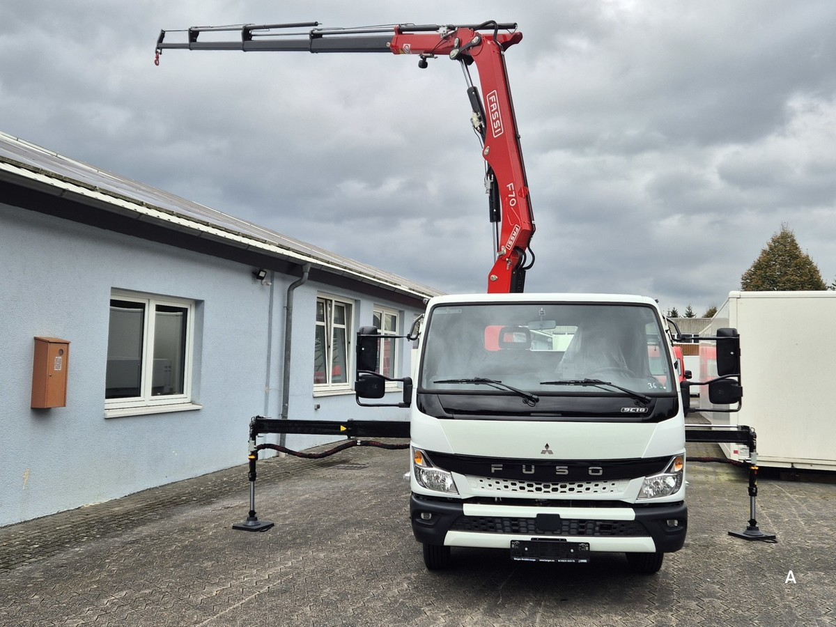 FUSO FUSO 9C18 Canter Alu Pritsche 5.5m Kran 3x hydr. - Transportbil med flak: bild 4 FUSO FUSO 9C18 Canter Alu Pritsche 5.5m Kran 3x hydr. - Transportbil med flak: bild 4
