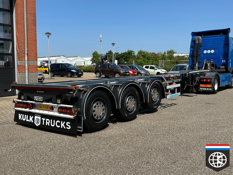 D-Tec FLEXITRAILER LIFT AXLE - DISKBRAKES - 20/30/40/45 HC - CONCOURSTAAT - Containerbil/ Växelflak semitrailer: bild 1 D-Tec FLEXITRAILER LIFT AXLE - DISKBRAKES - 20/30/40/45 HC - CONCOURSTAAT - Containerbil/ Växelflak semitrailer: bild 1