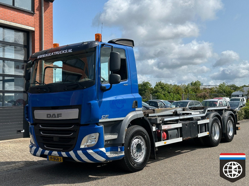 DAF CF 400 FAS VDL HOOKLIFT / HOLLAND TRUCK / VBK COVERING - Lastväxlare lastbil: bild 2 DAF CF 400 FAS VDL HOOKLIFT / HOLLAND TRUCK / VBK COVERING - Lastväxlare lastbil: bild 2