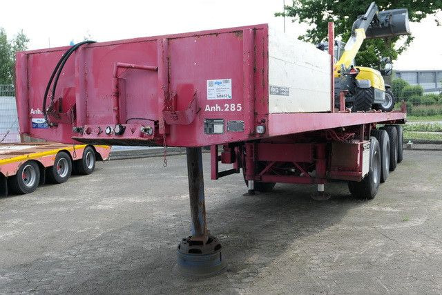 ES-GE 4.VON-25-40.3H, Plattfrom, 4-Achser, Gelenkt,SAF ES-GE 4.VON-25-40.3H, Plattfrom, 4-Achser, Gelenkt,SAF - Flaktrailer: bild 5 ES-GE 4.VON-25-40.3H, Plattfrom, 4-Achser, Gelenkt,SAF ES-GE 4.VON-25-40.3H, Plattfrom, 4-Achser, Gelenkt,SAF - Flaktrailer: bild 5