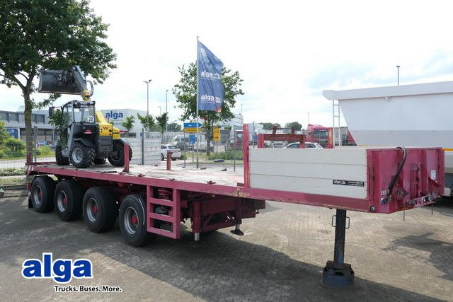 ES-GE 4.VON-25-40.3H, Pritsche, 4-Achser, Gelenkt, SAF ES-GE 4.VON-25-40.3H, Pritsche, 4-Achser, Gelenkt, SAF - Flaktrailer: bild 1 ES-GE 4.VON-25-40.3H, Pritsche, 4-Achser, Gelenkt, SAF ES-GE 4.VON-25-40.3H, Pritsche, 4-Achser, Gelenkt, SAF - Flaktrailer: bild 1