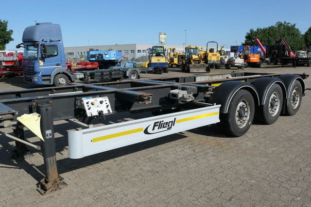 Fliegl SDS 380 SDS01, 20/30 & 40 Fuß Container, BPW - Containerbil/ Växelflak semitrailer: bild 3 Fliegl SDS 380 SDS01, 20/30 & 40 Fuß Container, BPW - Containerbil/ Växelflak semitrailer: bild 3