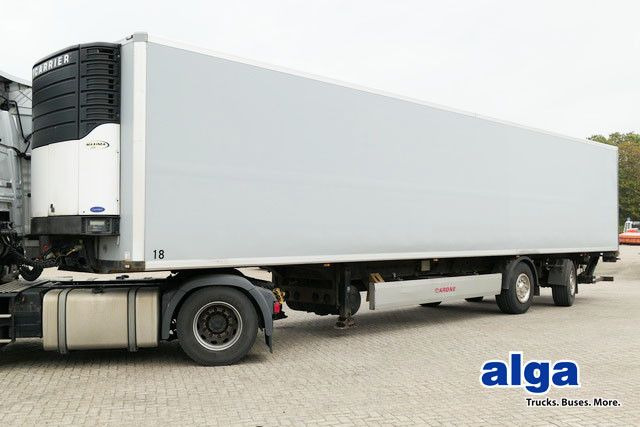 Krone SZR 18, 2-Achser, Gelenkt/Tridec, Carrier, LBW - Kyl/ Frys semitrailer: bild 1 Krone SZR 18, 2-Achser, Gelenkt/Tridec, Carrier, LBW - Kyl/ Frys semitrailer: bild 1