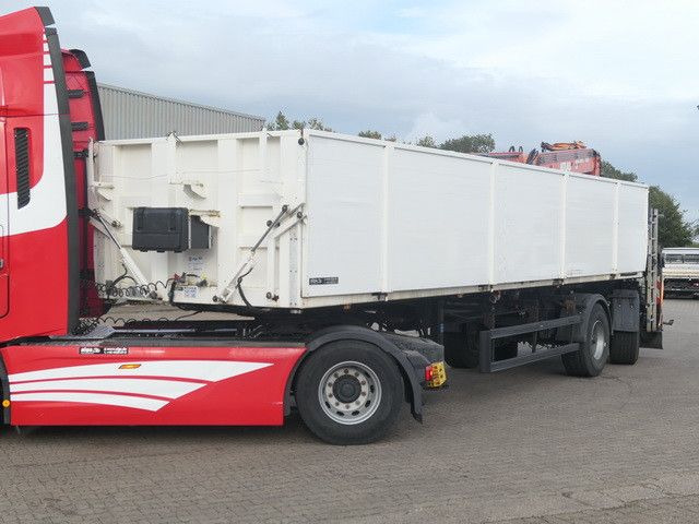 Langendorf SSH 20/25, Kalksandstein, Kran Atlas AK330.2V - Flaktrailer: bild 2 Langendorf SSH 20/25, Kalksandstein, Kran Atlas AK330.2V - Flaktrailer: bild 2