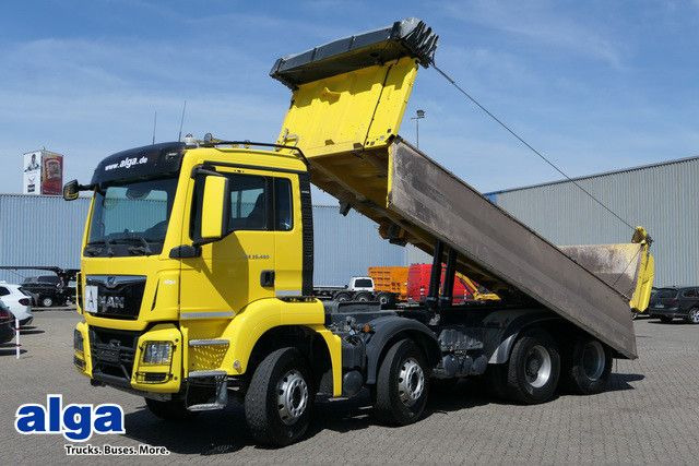 MAN 35.460 TGS BB 8x4, Meiller, Bordmatik, Intarder - Tippbil lastbil: bild 1 MAN 35.460 TGS BB 8x4, Meiller, Bordmatik, Intarder - Tippbil lastbil: bild 1
