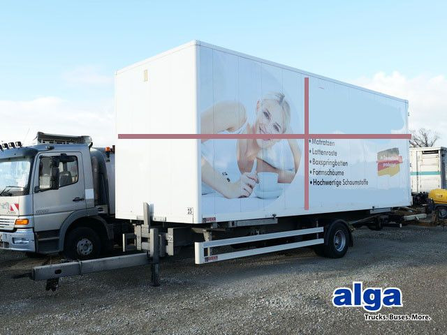 WEKA ZAA-WA-7.75-1X10, BDF, 1-Achser, Luftfed. - Containersläp/ Växelflaksläp: bild 1 WEKA ZAA-WA-7.75-1X10, BDF, 1-Achser, Luftfed. - Containersläp/ Växelflaksläp: bild 1