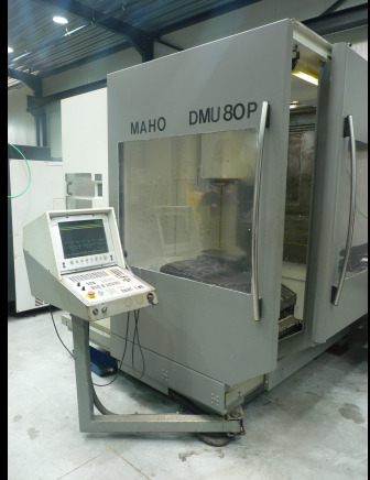 CNC Fraiseuse 5 axes simultanés Deckel Maho DMU 80P - Fräsmaskin: bild 1 CNC Fraiseuse 5 axes simultanés Deckel Maho DMU 80P - Fräsmaskin: bild 1