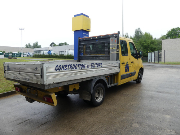 Camionnette plateau double cabine Renault Master DCI150 (2012-171.164 km-VIN:VF1MBH6F346533282) - Transportbil med flak, Dubbelhytt transportbil: bild 4 Camionnette plateau double cabine Renault Master DCI150 (2012-171.164 km-VIN:VF1MBH6F346533282) - Transportbil med flak, Dubbelhytt transportbil: bild 4