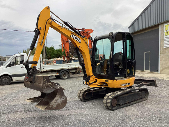 Minigrävmaskin Mini pelle JCB 8030 ZTS  - 2010 - 2.288 hrs: bild 1