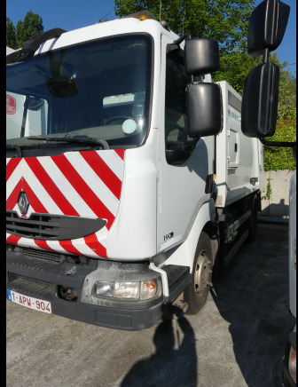 REF:1338 - Camion poubelle Renault Midlum 190DXI (2011-140.758 km) - Sopbil: bild 2 REF:1338 - Camion poubelle Renault Midlum 190DXI (2011-140.758 km) - Sopbil: bild 2