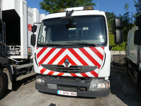 REF:1338 - Camion poubelle Renault Midlum 190DXI (2011-140.758 km) - Sopbil: bild 1 REF:1338 - Camion poubelle Renault Midlum 190DXI (2011-140.758 km) - Sopbil: bild 1