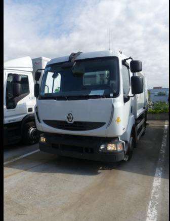 REF:68419 - Camion poubelle Renault Midlum 180DXI (2013-150.066 km) - Sopbil: bild 1 REF:68419 - Camion poubelle Renault Midlum 180DXI (2013-150.066 km) - Sopbil: bild 1