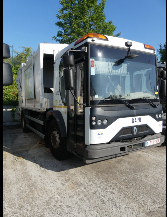 REF:8490 - Camion poubelle Renault Access (2014-236.794 km) - Sopbil: bild 2 REF:8490 - Camion poubelle Renault Access (2014-236.794 km) - Sopbil: bild 2
