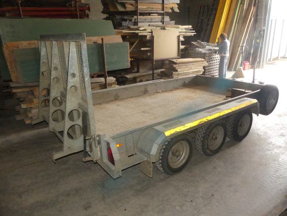 Remorque porte engin triple essieu Nugent Trailers PT126TRI - Maskinsläp: bild 3 Remorque porte engin triple essieu Nugent Trailers PT126TRI - Maskinsläp: bild 3