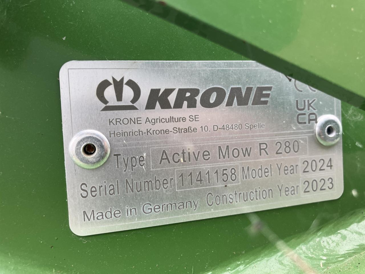 Krone ActiveMow R 280 - Slåttermaskin: bild 5 Krone ActiveMow R 280 - Slåttermaskin: bild 5