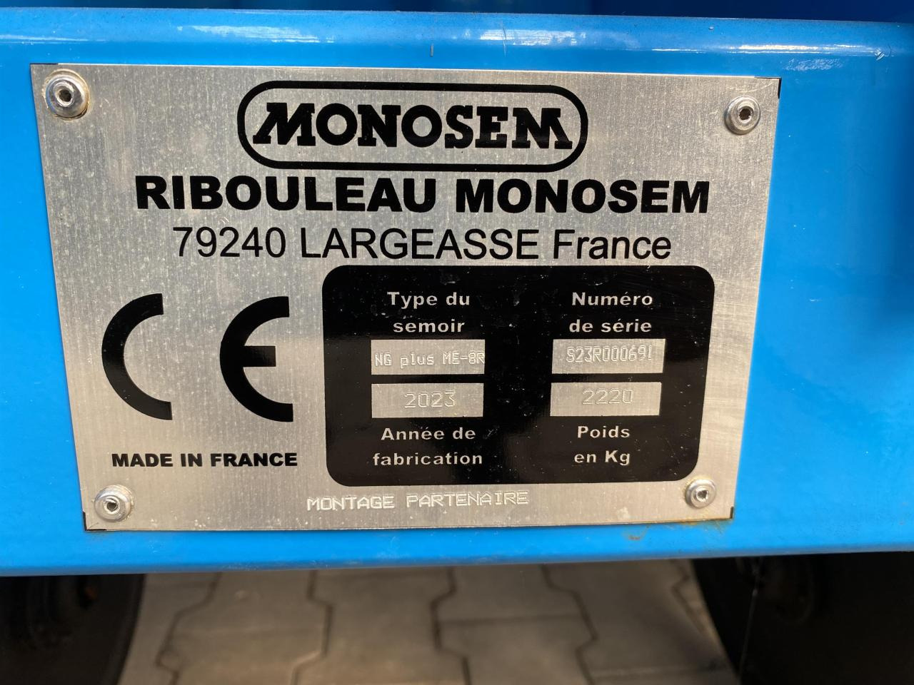 Monosem NG Plus 4-E 8-Reiher - Precisionssåmaskin: bild 4 Monosem NG Plus 4-E 8-Reiher - Precisionssåmaskin: bild 4
