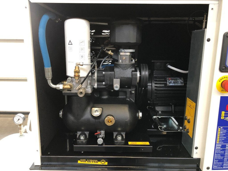 Ny Luftkompressor Fiac New Silver 7.5 / 300 Silent 5.5 kW 720 L / min  10 Bar Elektrische schroefcompressor met ketel: bild 9