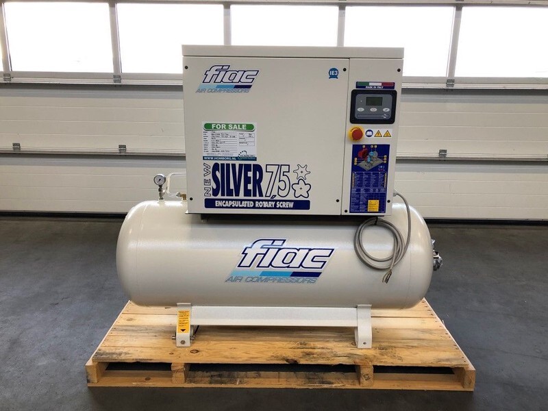 Fiac New Silver 7.5 / 300 Silent 5.5 kW 720 L / min 10 Bar Elektrische schroefcompressor met ketel - Luftkompressor: bild 2 Fiac New Silver 7.5 / 300 Silent 5.5 kW 720 L / min 10 Bar Elektrische schroefcompressor met ketel - Luftkompressor: bild 2