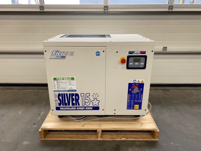 Fiac NewSilver 15 1430 L / min 11 kW 10 Bar Elektrische Schroefcompressor Nieuw ! - Luftkompressor: bild 2 Fiac NewSilver 15 1430 L / min 11 kW 10 Bar Elektrische Schroefcompressor Nieuw ! - Luftkompressor: bild 2