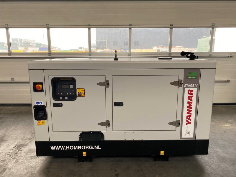 Himoinsa HYW 17 Yanmar 17 kVA STAGE 5 Supersilent generatorset - Elgenerator: bild 1 Himoinsa HYW 17 Yanmar 17 kVA STAGE 5 Supersilent generatorset - Elgenerator: bild 1