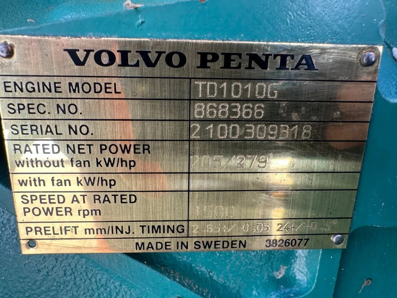 SDMO Volvo TD1010G Leroy Somer 200 kVA noodstroom generatorset as New ! 693 hours - Elgenerator: bild 3 SDMO Volvo TD1010G Leroy Somer 200 kVA noodstroom generatorset as New ! 693 hours - Elgenerator: bild 3