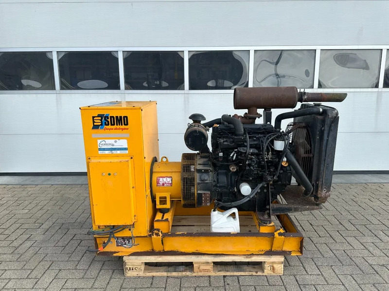 SDMO Yanmar Leroy Somer 50 kVA noodstroom generatorset 328 hours ! - Elgenerator: bild 1 SDMO Yanmar Leroy Somer 50 kVA noodstroom generatorset 328 hours ! - Elgenerator: bild 1
