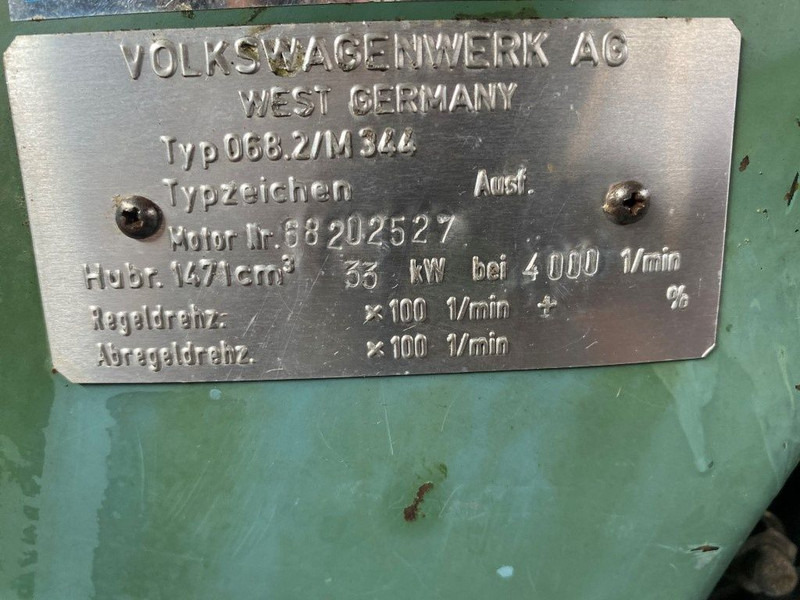 Volkswagen 068.2/M344 Marine Diesel motor 33 kW / 45 PK met keerkoppeling - Motor för Materialhanteringsutrustning: bild 3 Volkswagen 068.2/M344 Marine Diesel motor 33 kW / 45 PK met keerkoppeling - Motor för Materialhanteringsutrustning: bild 3