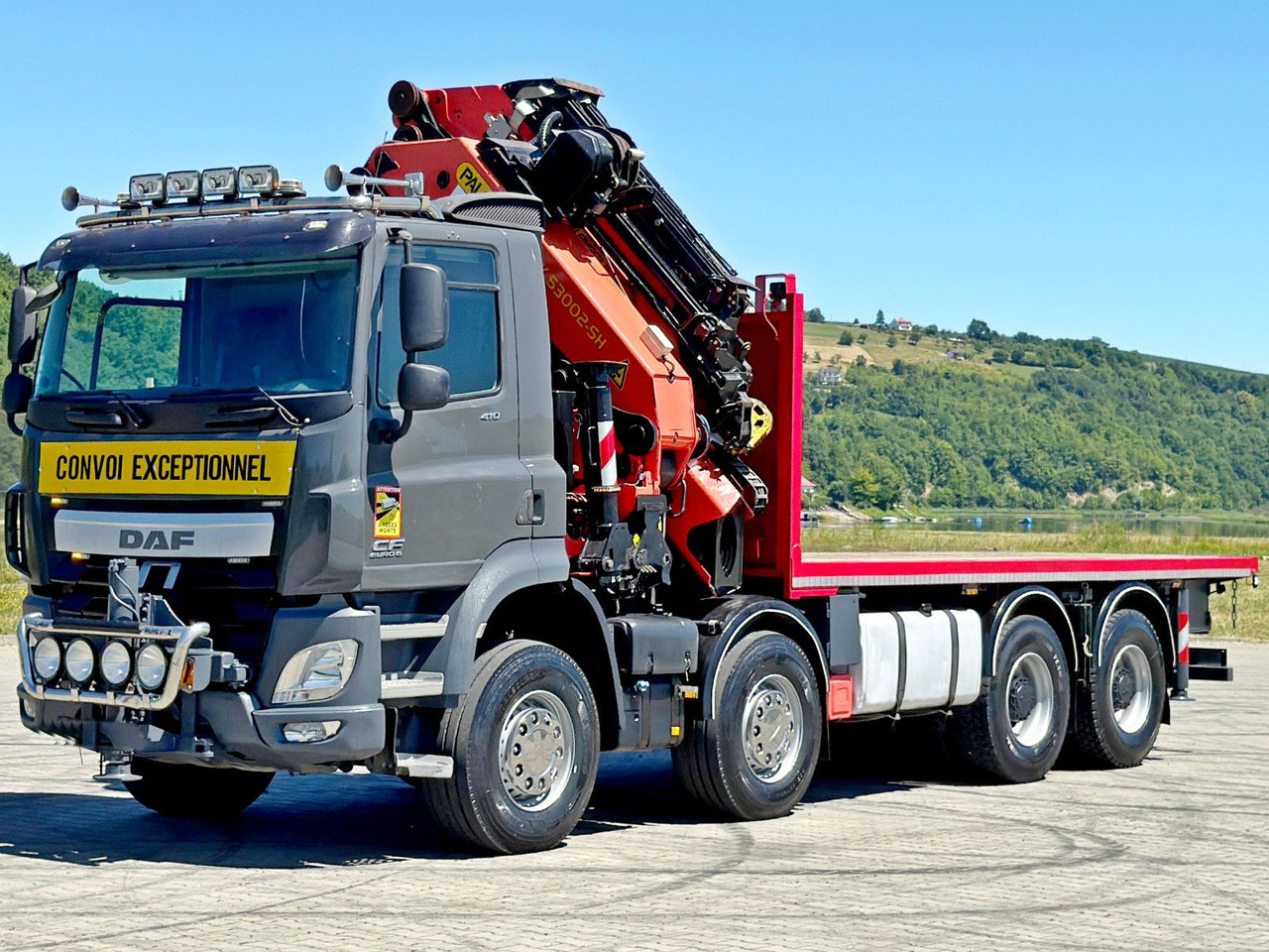 DAF CF 410 * PK 53002 - SH E/JIB PJ 125 E + FUNK*8x4 - Kranbil: bild 4 DAF CF 410 * PK 53002 - SH E/JIB PJ 125 E + FUNK*8x4 - Kranbil: bild 4