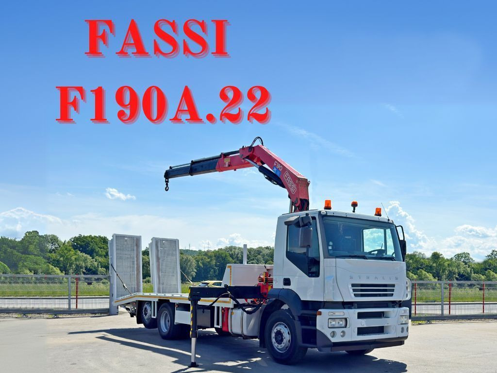 Iveco STRALIS 380 * FASSI F190A.22 + FUNK * TOP - Bärgningsbil: bild 1 Iveco STRALIS 380 * FASSI F190A.22 + FUNK * TOP - Bärgningsbil: bild 1