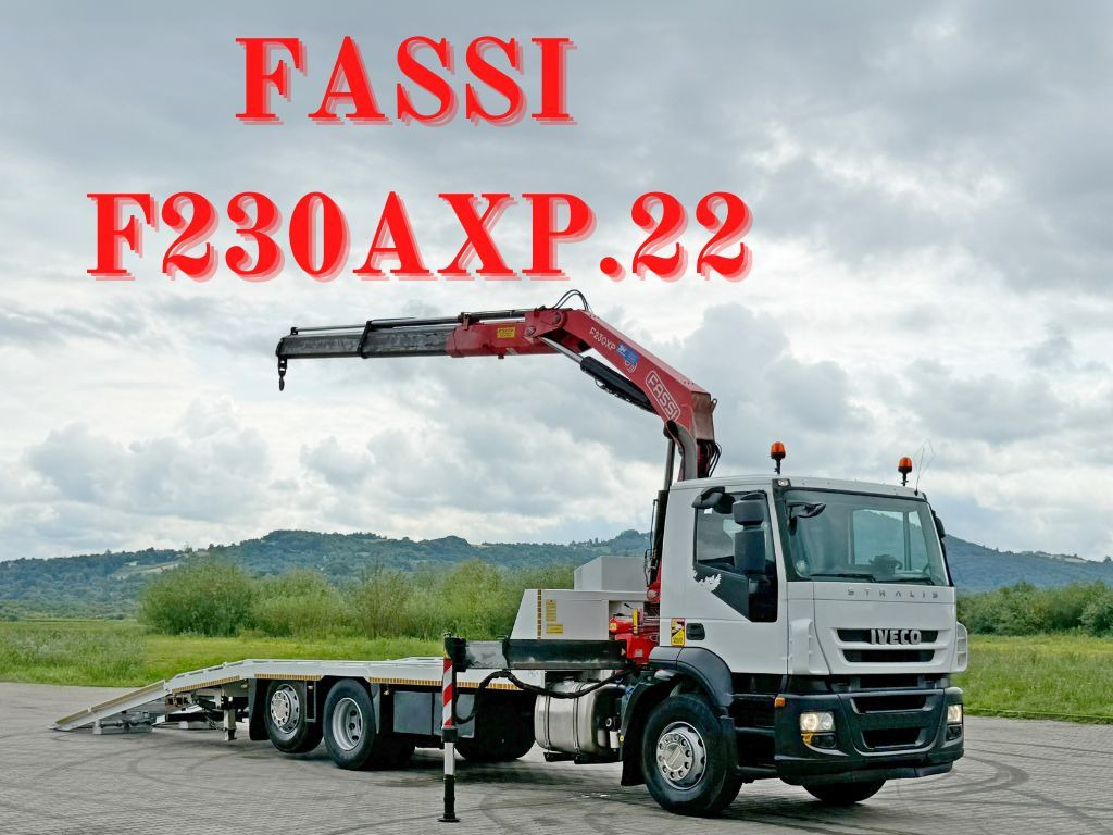Iveco Stralis 310 * FASSI F230AXP.22 + FUNK * TOP - Bärgningsbil: bild 1 Iveco Stralis 310 * FASSI F230AXP.22 + FUNK * TOP - Bärgningsbil: bild 1