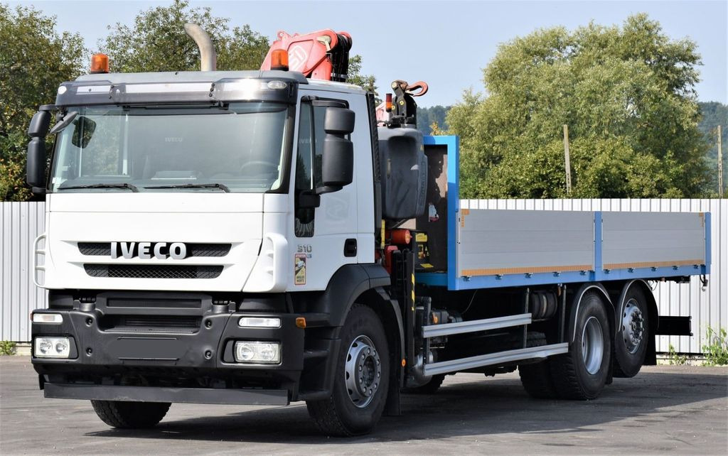 Iveco Stralis 310 PRITSCHE 7,05m +KRAN +FUNK - Kranbil: bild 4 Iveco Stralis 310 PRITSCHE 7,05m +KRAN +FUNK - Kranbil: bild 4