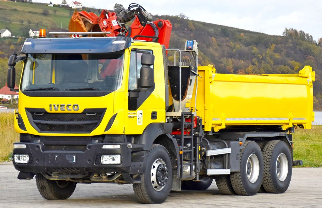 Iveco TRAKKER 360 * Kipper 4,90m* KRAN/FUNK*6x4 - Tippbil lastbil, Kranbil: bild 5 Iveco TRAKKER 360 * Kipper 4,90m* KRAN/FUNK*6x4 - Tippbil lastbil, Kranbil: bild 5