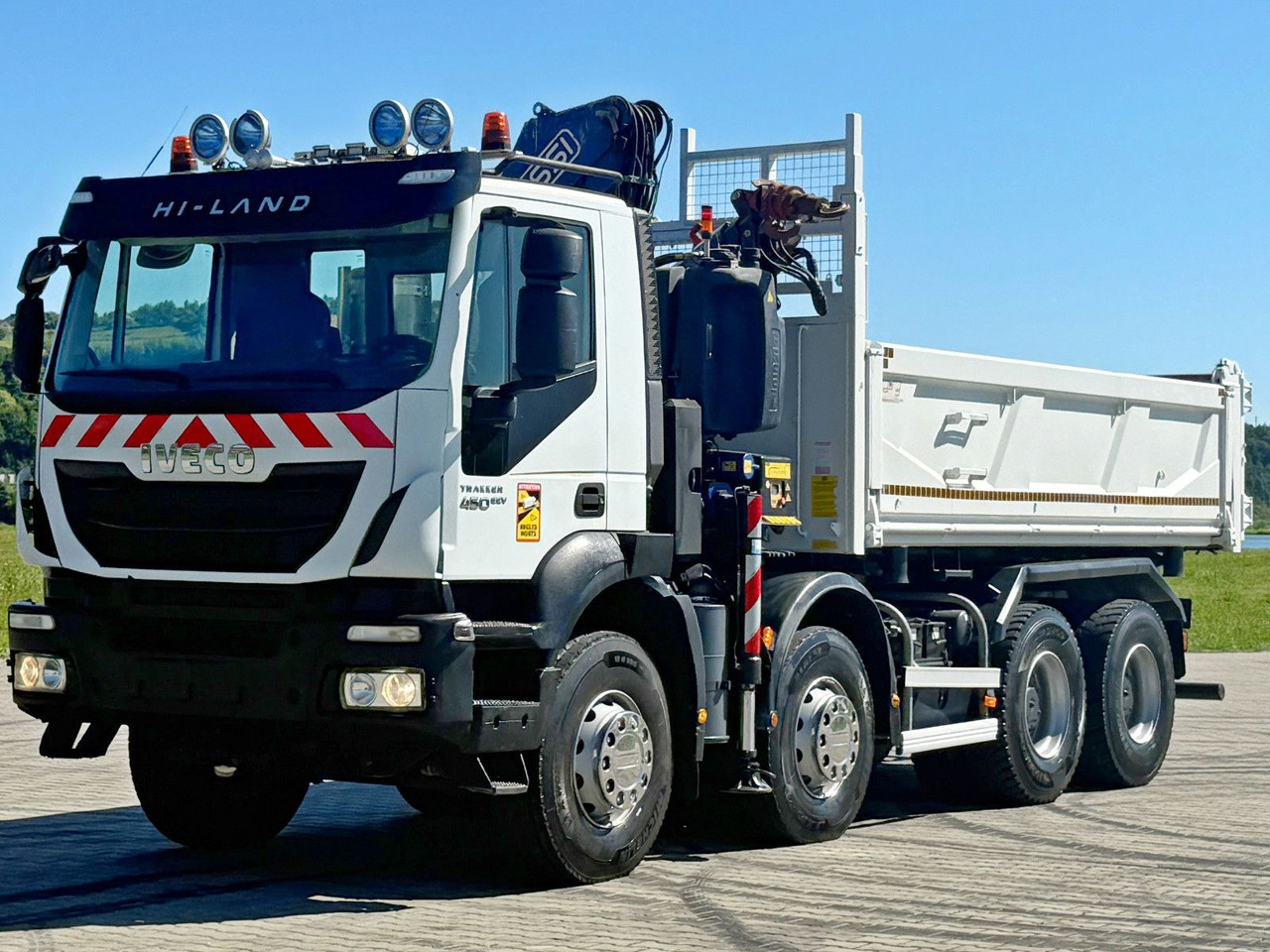 Iveco TRAKKER 450 * FASSI F215A.0.22 + FUNK / 8x4 *TOP - Kranbil: bild 5 Iveco TRAKKER 450 * FASSI F215A.0.22 + FUNK / 8x4 *TOP - Kranbil: bild 5