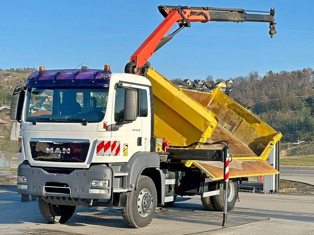 MAN TGS 18.320 * PK 12002 - EH A + FUNK * TOPZUSTAND - Tippbil lastbil, Kranbil: bild 3 MAN TGS 18.320 * PK 12002 - EH A + FUNK * TOPZUSTAND - Tippbil lastbil, Kranbil: bild 3