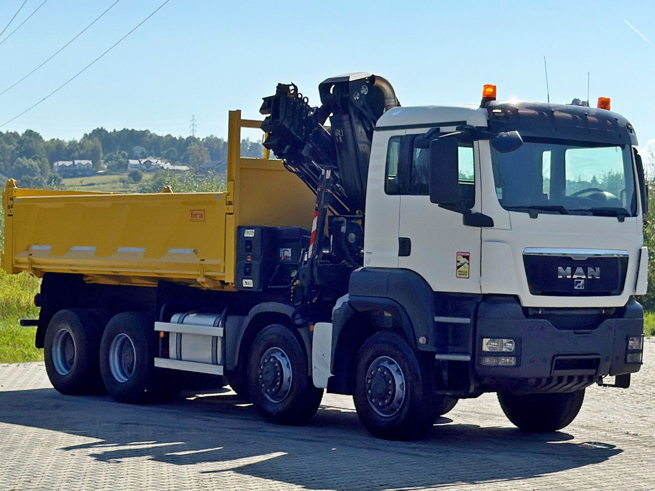 MAN TGS 32.510 * HIAB 288 EP - 5HIDUO/ FUNK * 8x8 - Kranbil: bild 4 MAN TGS 32.510 * HIAB 288 EP - 5HIDUO/ FUNK * 8x8 - Kranbil: bild 4