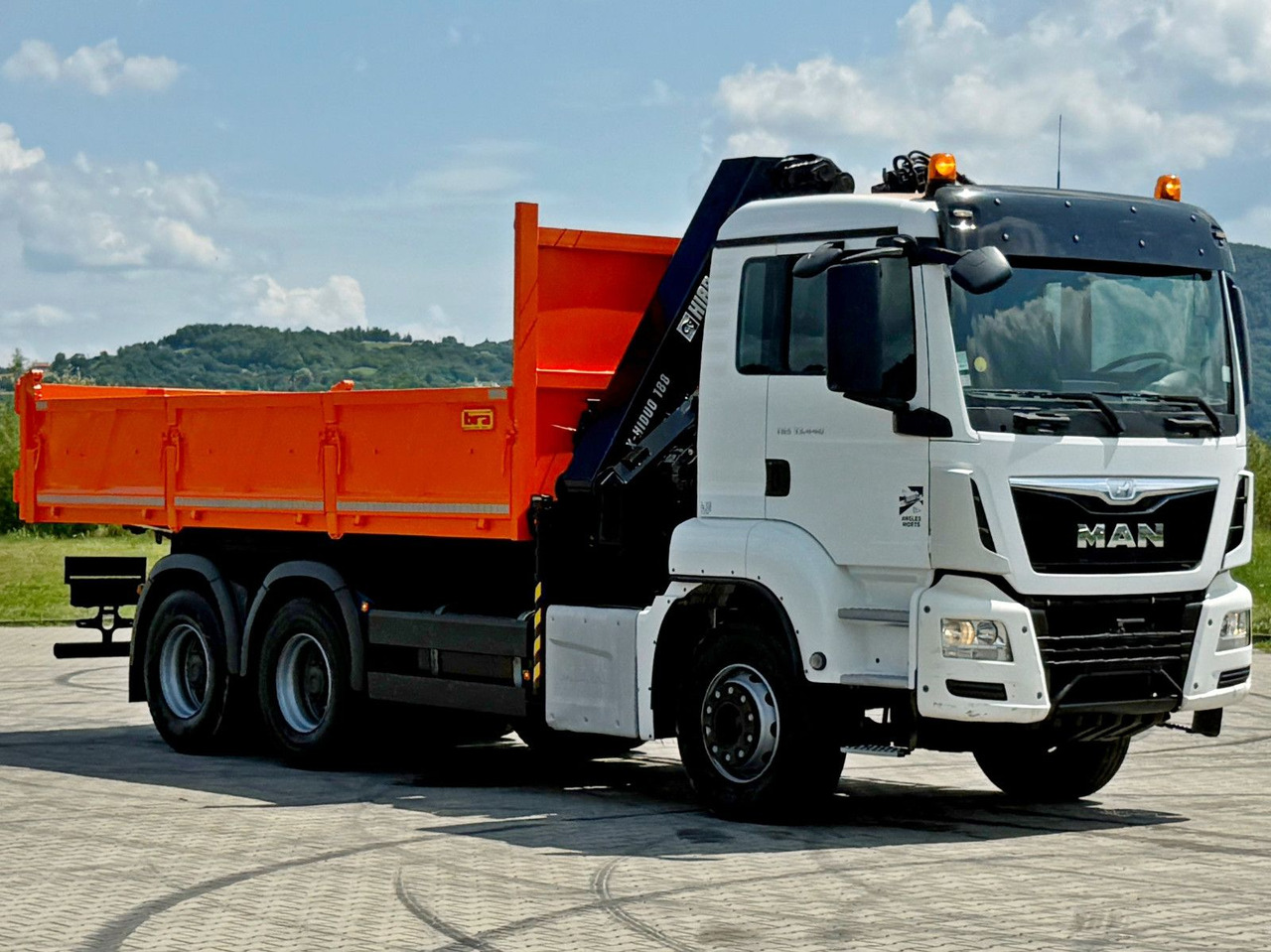 MAN TGS 33.440 * HIAB X-HIDUO 188 E-5 + FUNK * 6x4 - Tippbil lastbil, Kranbil: bild 3 MAN TGS 33.440 * HIAB X-HIDUO 188 E-5 + FUNK * 6x4 - Tippbil lastbil, Kranbil: bild 3