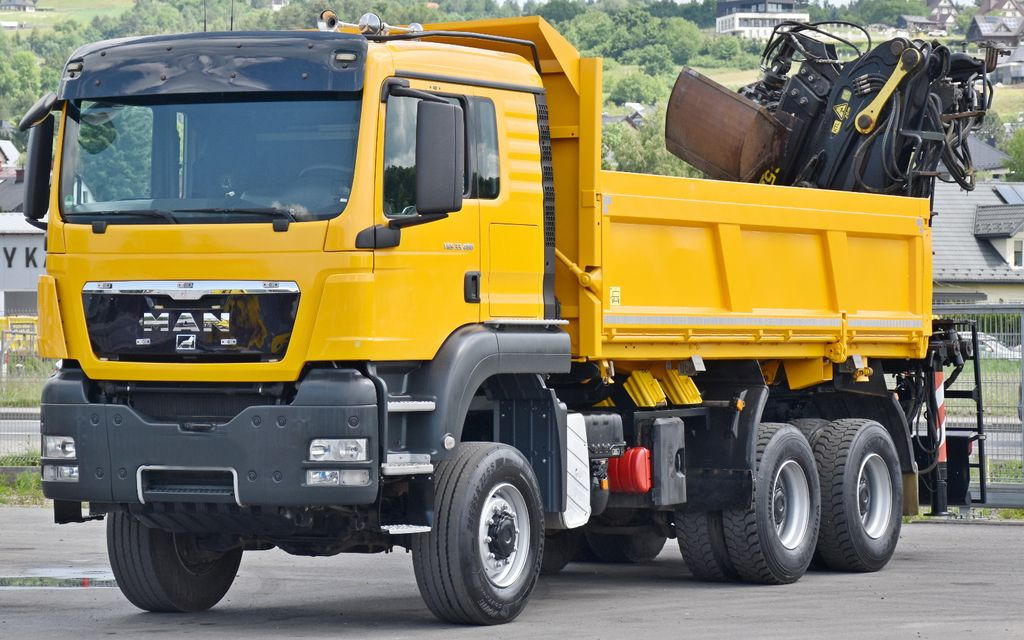MAN TGS 33.480*KIPPER 5,10m * EPSILON E165Z76* 6x6 - Kranbil, Tippbil lastbil: bild 5 MAN TGS 33.480*KIPPER 5,10m * EPSILON E165Z76* 6x6 - Kranbil, Tippbil lastbil: bild 5