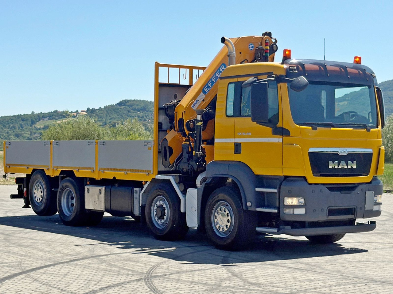 MAN TGS 35.480 * EFFER 395/6S + FUNK / 8x4 - Kranbil: bild 3 MAN TGS 35.480 * EFFER 395/6S + FUNK / 8x4 - Kranbil: bild 3