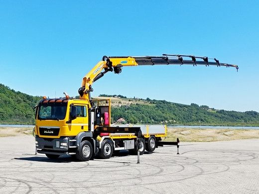 MAN TGS 35.480 * EFFER 395/6S + FUNK / 8x4 - Kranbil: bild 2 MAN TGS 35.480 * EFFER 395/6S + FUNK / 8x4 - Kranbil: bild 2