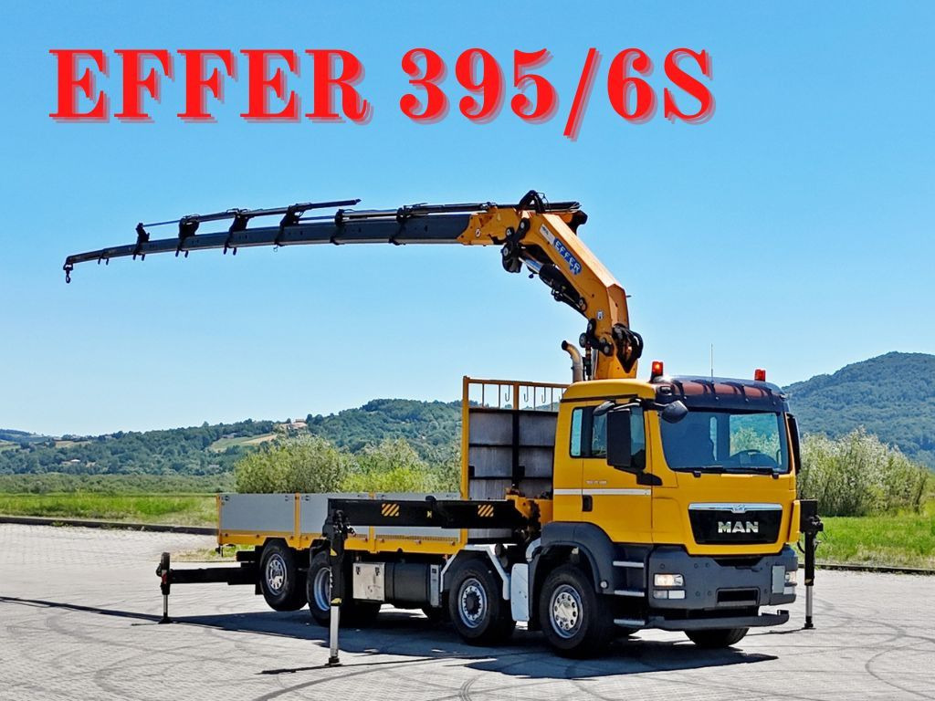 MAN TGS 35.480 * EFFER 395/6S + FUNK / 8x4 - Kranbil: bild 1 MAN TGS 35.480 * EFFER 395/6S + FUNK / 8x4 - Kranbil: bild 1