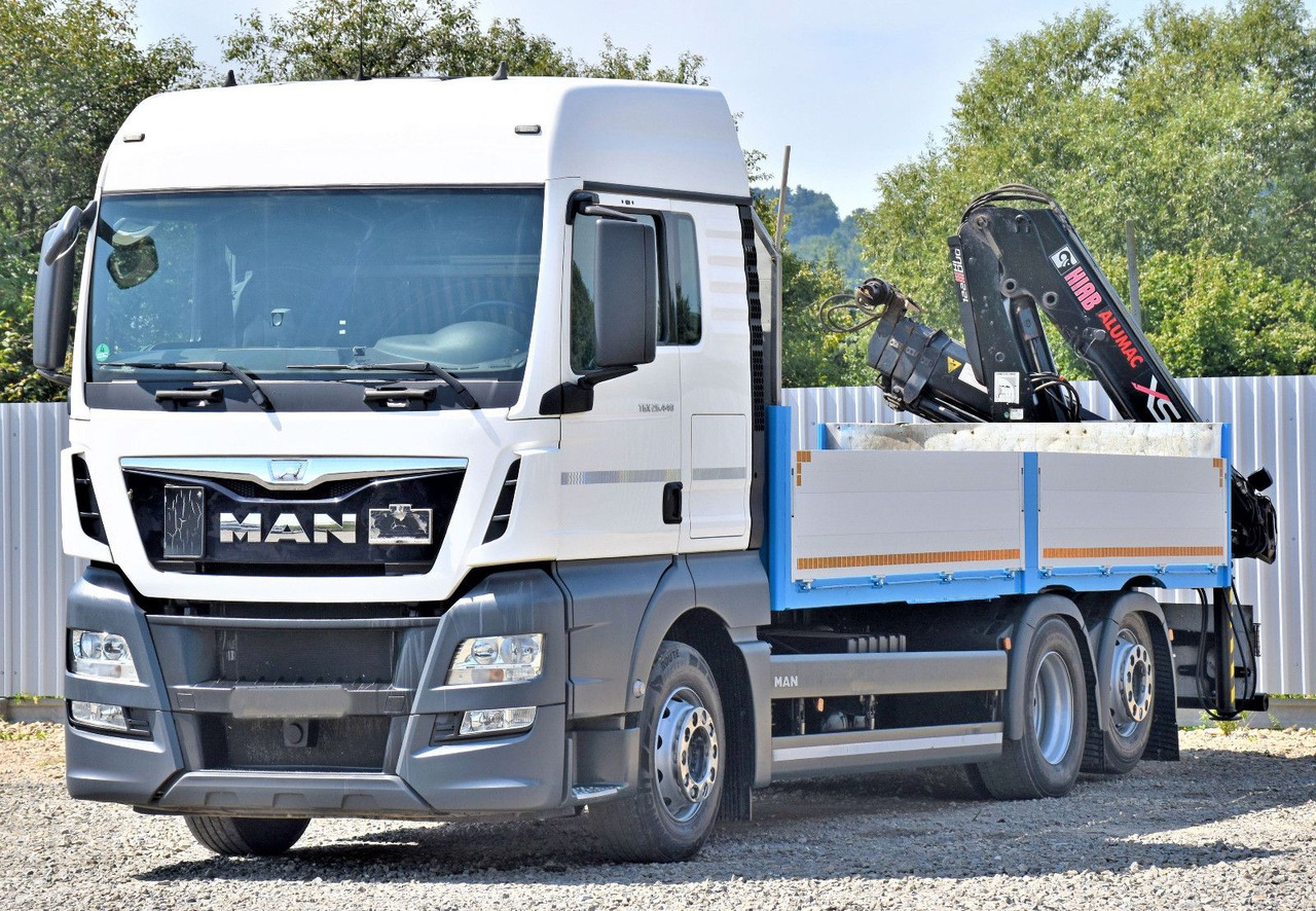MAN TGX 26.440 Pritsche 6,20 m+HIAB 122 HIDUO/FUNK - Kranbil: bild 3 MAN TGX 26.440 Pritsche 6,20 m+HIAB 122 HIDUO/FUNK - Kranbil: bild 3