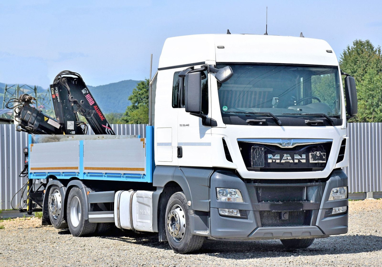 MAN TGX 26.440 Pritsche 6,20 m+HIAB 122 HIDUO/FUNK - Kranbil: bild 4 MAN TGX 26.440 Pritsche 6,20 m+HIAB 122 HIDUO/FUNK - Kranbil: bild 4