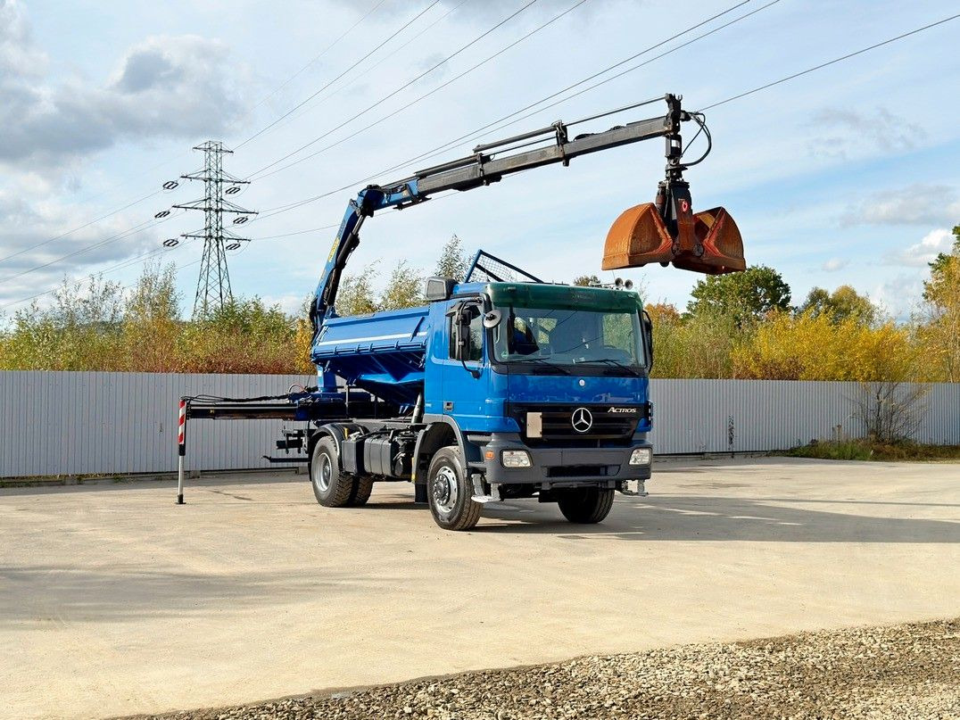 Mercedes-Benz ACTROS 1841 * PK 10501 + FUNK * TOP * 4x4 - Tippbil lastbil, Kranbil: bild 2 Mercedes-Benz ACTROS 1841 * PK 10501 + FUNK * TOP * 4x4 - Tippbil lastbil, Kranbil: bild 2
