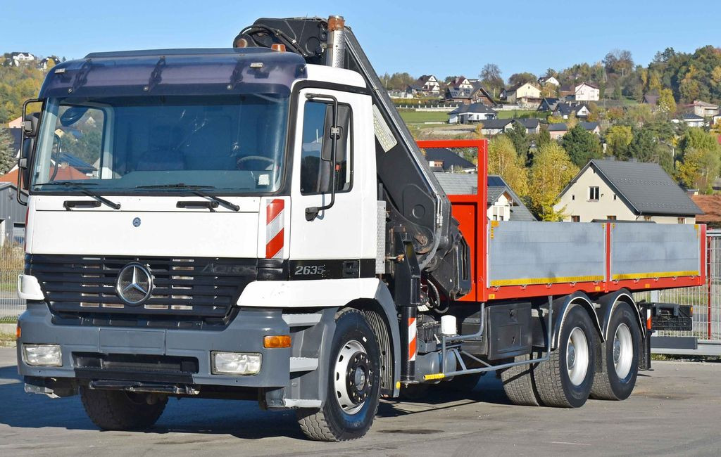 Mercedes-Benz ACTROS 2635 Pritsche 6,40m + HIAB 400 E-5 + FUNK - Kranbil: bild 4 Mercedes-Benz ACTROS 2635 Pritsche 6,40m + HIAB 400 E-5 + FUNK - Kranbil: bild 4