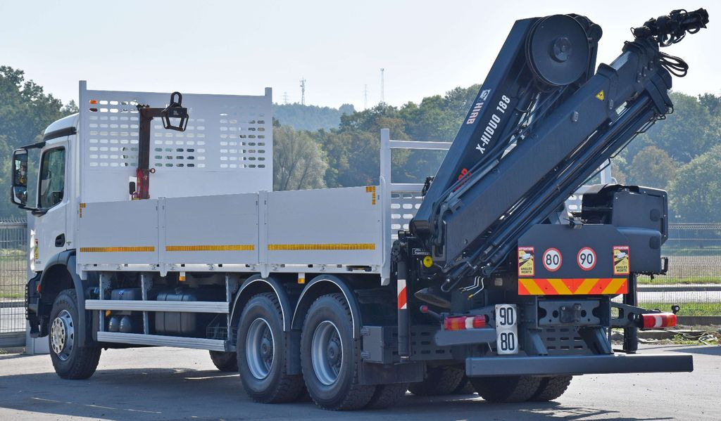 Kranbil, Flakbil Mercedes-Benz ACTROS 2636 *HIAB X-HIDUO 188 ES-4/FUNK  + * 6x4: bild 6