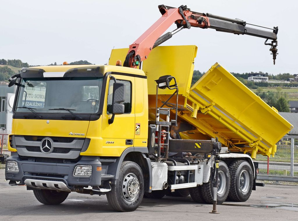 Mercedes-Benz ACTROS 2644 * PK 16001 - K A/FUNK * 6x4 - Tippbil lastbil, Kranbil: bild 3 Mercedes-Benz ACTROS 2644 * PK 16001 - K A/FUNK * 6x4 - Tippbil lastbil, Kranbil: bild 3