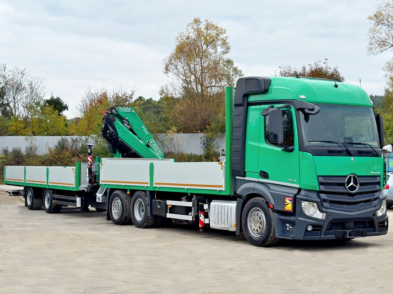 Mercedes-Benz ACTROS 2645* FASSI F345 RA 2.4/FUNK+Anhänger - Kranbil: bild 4 Mercedes-Benz ACTROS 2645* FASSI F345 RA 2.4/FUNK+Anhänger - Kranbil: bild 4